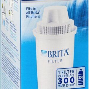 Brita 300 (16.9 oz.) Bottles White Replacement Pitcher Filter